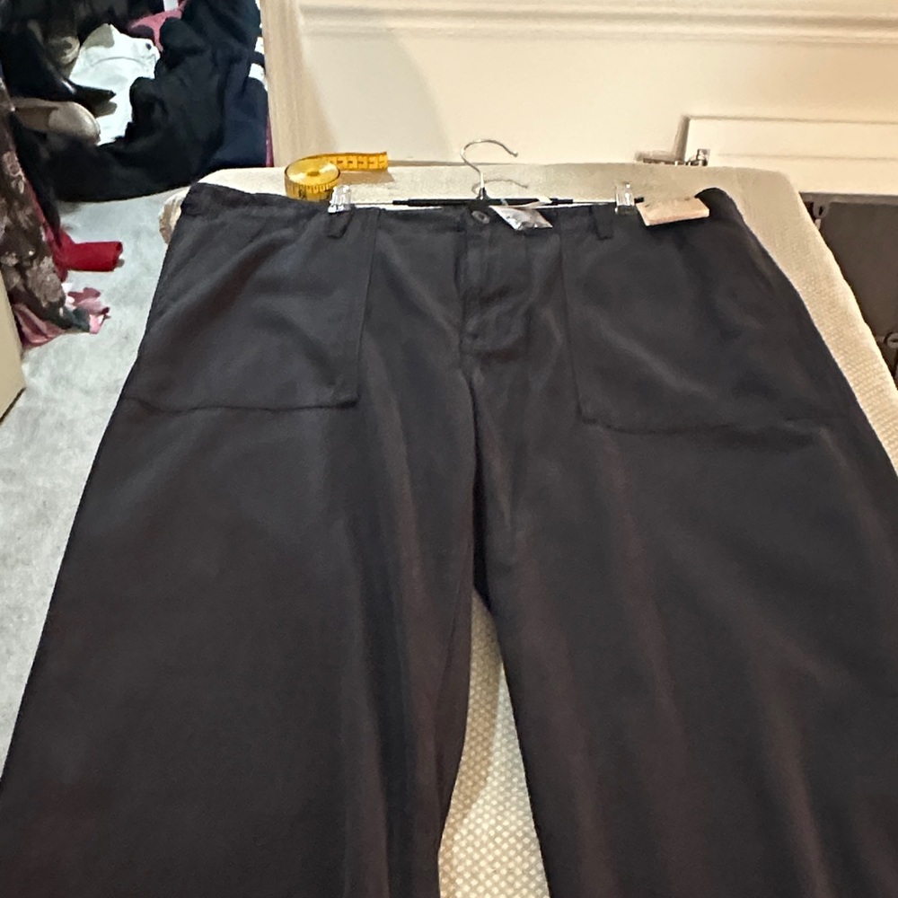 Madewell Wide-Leg Pants in Black